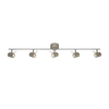 Hyssna 5 Light LED Spotlight Bar - Steel