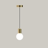 Innermost Purl LED Ceiling Pendant Light - Brass