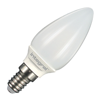 Integral 2.9W Opal LED Candle Bulb - S.Screw - Non-Dimmable