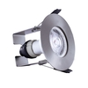 Integral Evofire - Fire Rated Low Profile Fixed Downlight with Insulation Guard - Satin Nickel