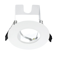 Integral EvoFire Fire Rated Low Profile Fixed Downlight with Insulation Guard - White