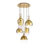 Jada 5 Light Cluster Ceiling Pendant - Matt Black