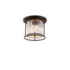 Keanu Flush Light - Satin Black