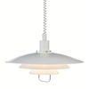 Kirkenes Rise and Fall Ceiling Pendant Light - White