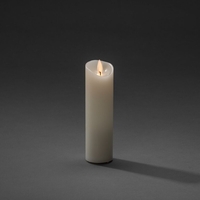 Konstsmide 178 Slim Battery Operated LED Wax Flicker Candle