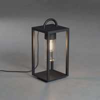 Konstsmide Bologna Outdoor Floor Lamp - Black