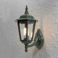 Konstsmide Firenze Outdoor Lantern Wall Light - Green