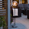 Konstsmide Lodi Outdoor Floor Lamp - Black