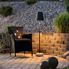 Konstsmide Lucca Outdoor Floor Lamp - Black