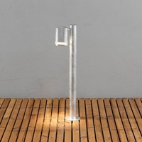 Konstsmide Modena Outdoor Post Light - Galvanised Steel