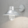 Konstsmide Vega LED Outdoor Wall Light - Galvanised Steel