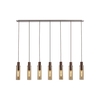 Kyrie Bar Ceiling Pendant Light - Polished Chrome