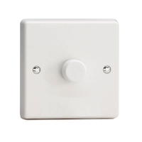 LED Compatible Dimmer 1 x 400W - White - Single