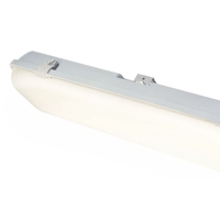 Luceco Eco Climate 44W Cool White LED Weatherproof Batten - 5ft Twin