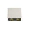 Lucia 2 Light Ceiling Spotlight - Matt Black