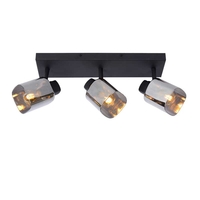 Lucide Alion 3 Light Spotlight Bar - Black
