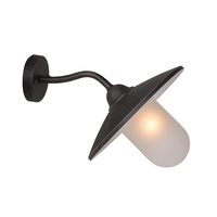 Lucide Aruba 30cm Outdoor Wall Light - Rust Brown