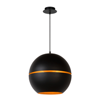 Lucide Binari Large Ceiling Pendant Light - Black