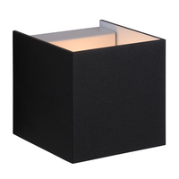 Lucide Cubo Wall Light - Black