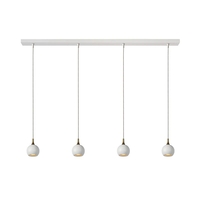 Lucide Favori 4 Light Bar Ceiling Pendant - White