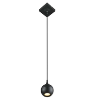 Lucide Favori Single Pendant - Black
