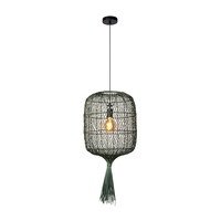 Lucide Garve Ceiling Pendant Light - Dark Green