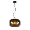 Lucide Olivia Ceiling Pendant Light - Smoked Grey