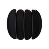 Lucide Spencer Flush Wall Light - Black