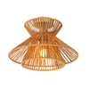 Lucide Tasman Large Flush Light - Natural