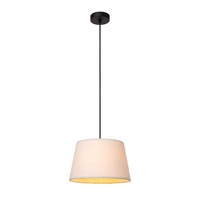 Lucide Woolly Ceiling Pendant Light - Cream