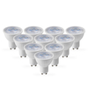 Lyco 5W Cool White LED GU10 Bulb - Pack of 10 - Flood Beam