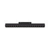 Magnetic Track 20mm 15W Warm White LED Linear Bar Light CRI90 - Black