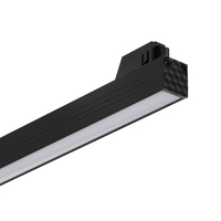 Magnetic Track 20mm Opal 30W Cool White LED Linear Bar Light CRI90 - Black