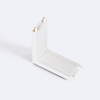 Magnetic Track 25mm Surface L Vertical Connector - White