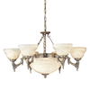 Marbella 6 Arm Uplighter Pendant