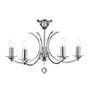 Medusa 5 Light Flush Fitting - Polished Chrome