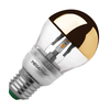 Megaman 5W Warm White Dimmable LED Crown Brass GLS Bulb - Screw Cap