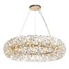 Monte Carlo 26 Light Ceiling Pendant in French Gold Finish