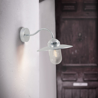 Nordlux Luxembourg Outdoor Wall Light - Galvanised Steel