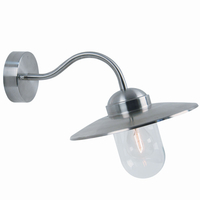 Nordlux Luxembourg Outdoor Wall Light - Stainless Steel