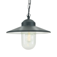 Norlys Karlstad Porch Pendant Light - Black