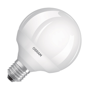 Osram 12W Warm White Dimmable LED Frosted 95mm Globe Bulb - Screw Cap