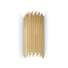 Pan Flush Wall Light - Gold