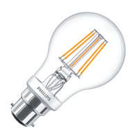 Philips 4.5W Warm White DimTone LED Decorative Filament GLS Bulb - Bayonet Cap