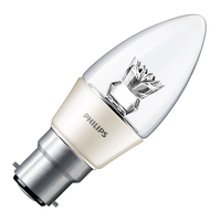 Philips 4W MasterLED Candle - Bayonet - Dimmable