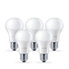 Philips 5.5W Corepro Warm White LED GLS Bulb - Screw Cap - Pack of 5