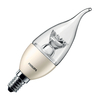 Philips 6W MasterLED Bent Tip Candle Bulb - S.Screw - Dimmable