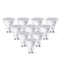 Philips CorePro 5W Cool White LED GU10 Bulb - Medium Beam - Pack of 10