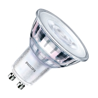 Philips CorePro LEDspot 5W Warm White 3000k Dimmable LED GU10 Bulb - Flood Beam