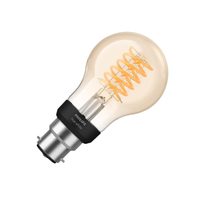 Philips Hue 7W Very Warm White LED Dimmable Bluetooth Decorative Filament GLS Bulb - Bayonet Cap